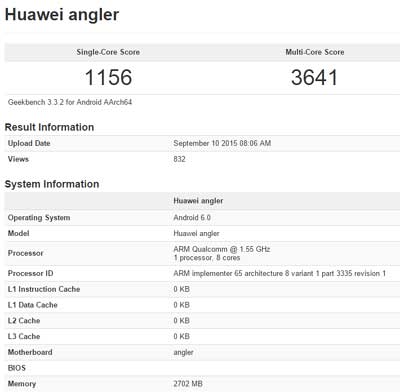 Huawei Angler Benchmark