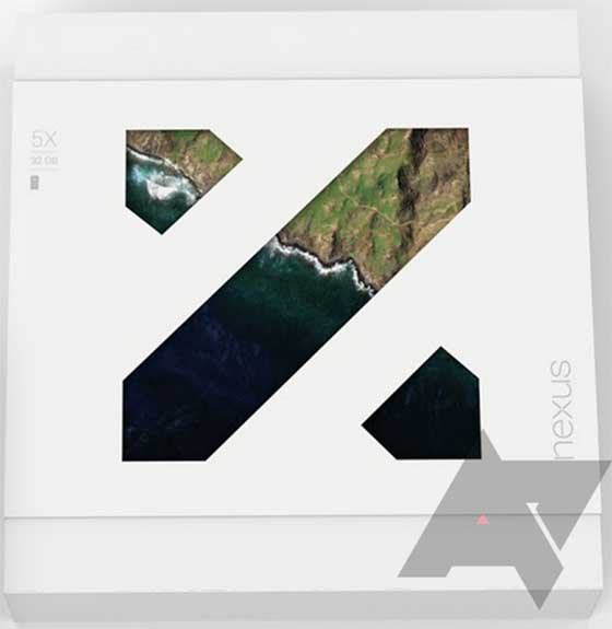 Nexus 5X 包裝盒