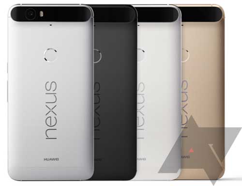 Huawei Nexus 6P 顏色