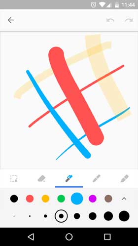 Google Keep Drawing Pen