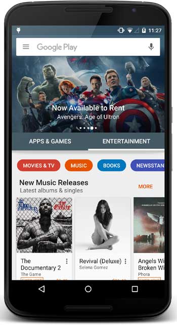 Google Play Entertainment
