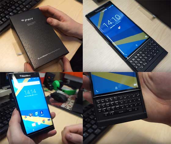 BlackBerry Priv 开箱