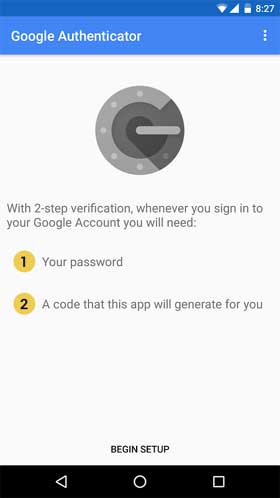 Google Authenticator App 