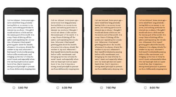 Google Play Books Night Light