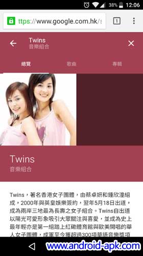 Google Search Twins