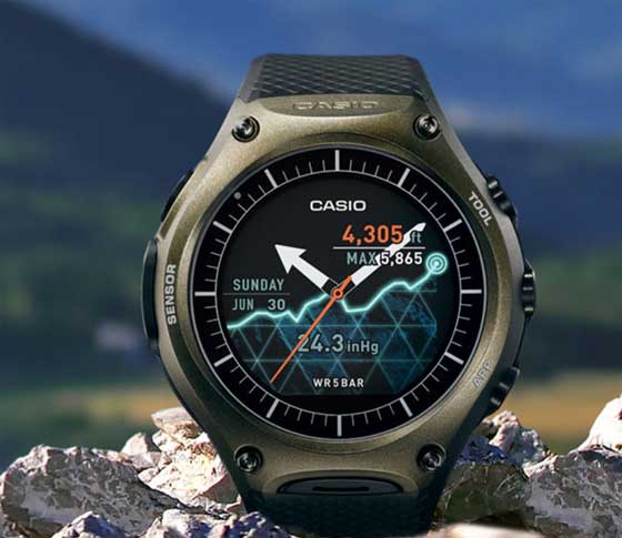 Casio WSD-F10 Android Wear