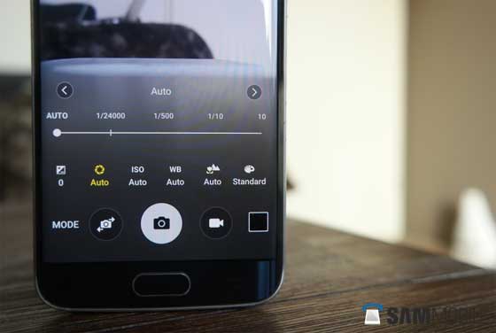 Galaxy S6 Android 6.0 Marshmallow Camera Shutter