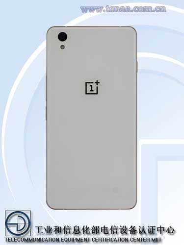 One Plus 2 Mini back view