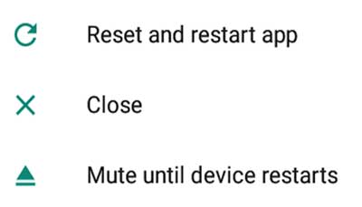 Android N Restart App