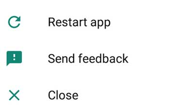 Android N Restart App