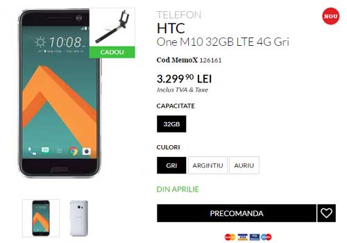 HTC 10 Price