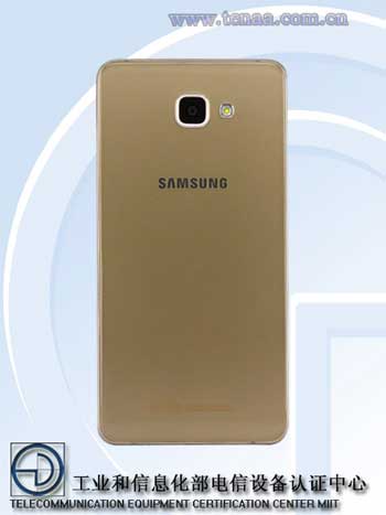 Samsung Galaxy A9 Pro Back View