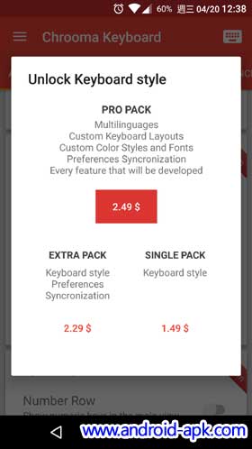 Chrooma Keyboard Pro