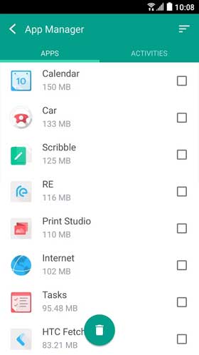 HTC Boost+ App Manager