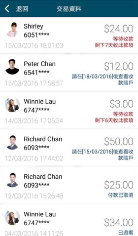 JETCO Pay P2P Collect 转帐