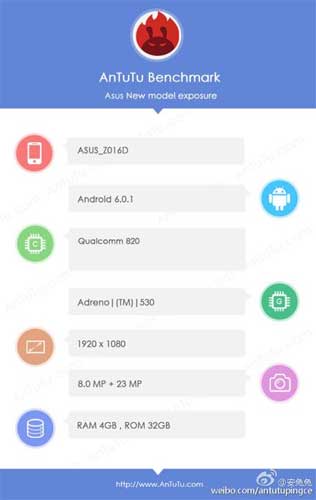 Asus Zenfone 3 Spec