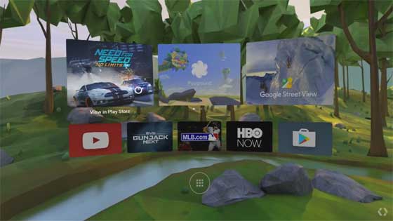 Google Daydream VR Play Store