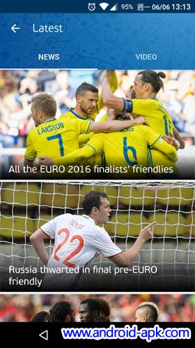 UEFA EURO 2016 歐洲國家盃 新聞
