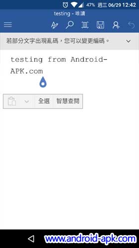 Microsoft Word Txt File Read Only