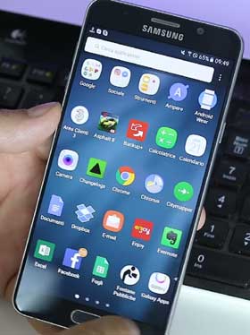 Samsung New TouchWiz App Drawer