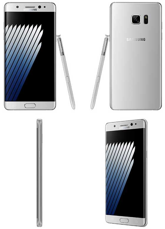 Galaxy Note 7 Silver