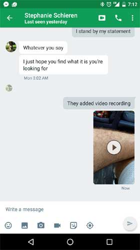 Google Hangouts Video Messaging