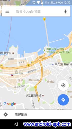 Google Maps Area of Interest