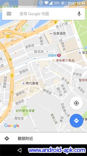 Google Maps Area of Interest