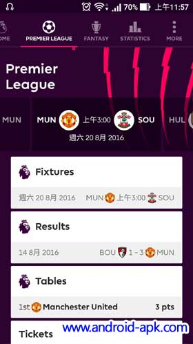 Premier League 英超足球