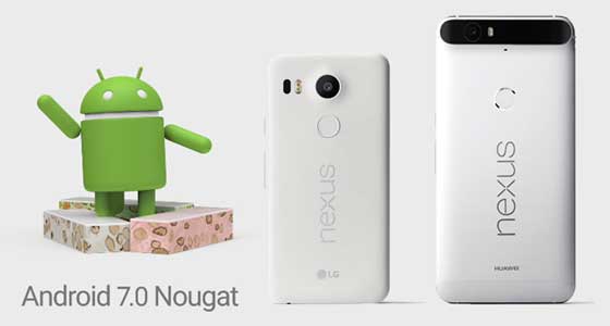 Android 7.0 Nougat Nexus