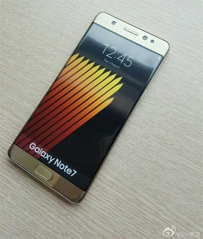 Galaxy Note 7 Gold
