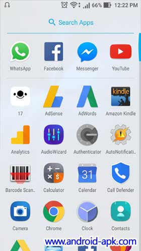 Google Launcher 3 App Drawer