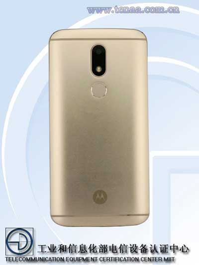 Moto M XT1662 Back View