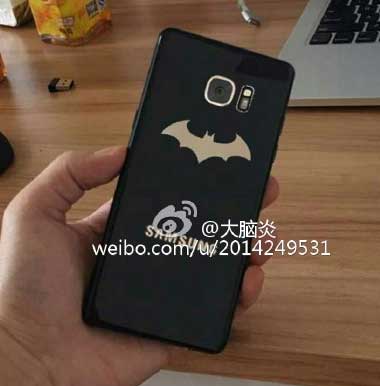 Galaxy Note 7 Batman Logo