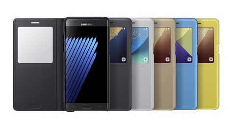 Note 7 S View Cover