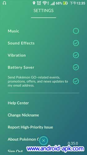 Pokemon GO 0.35.0