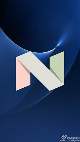 Galaxy S7 Android 7.0 Nougat