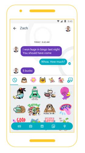 Google Allo Stickers