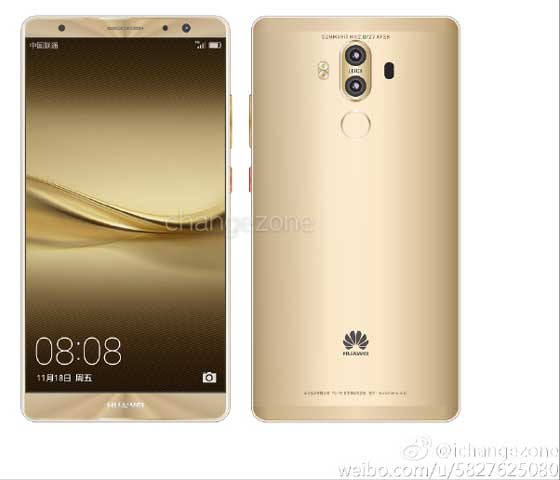 Huawei Mate 9 Gold