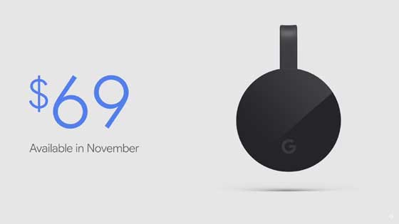 Chromecast Ultra Price