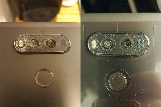 LG V20 Camera Glass Broken