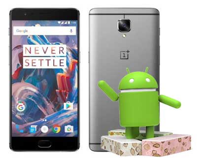 OnePlus 3 Android 7.0 Nougat