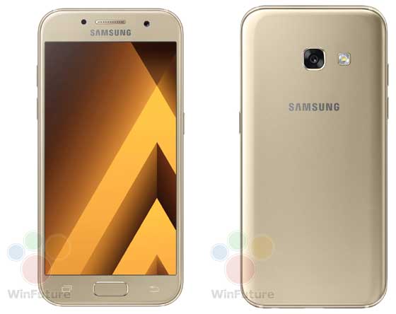 Galaxy A3 2017 Gold