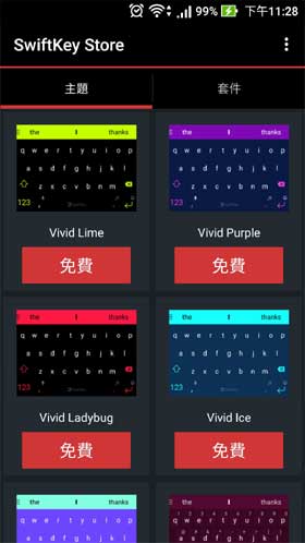 SwiftKey Store Theme Free