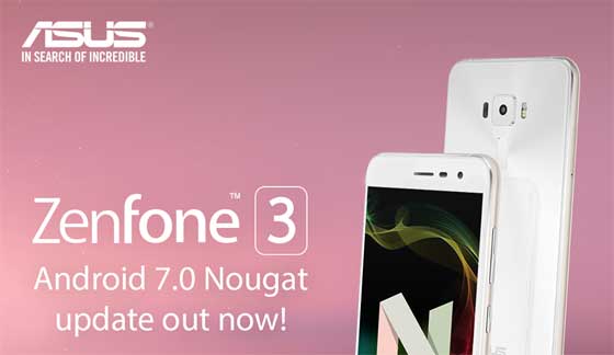 Asus ZenFone 3 Nougat