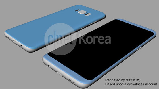 Samsung Galaxy S8 Render