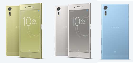 Sony Xperia XZs Color