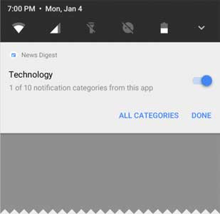 Android O Notification Channels
