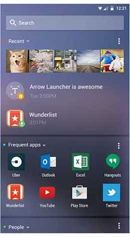 Arrow Launcher 3.0 Central Hub