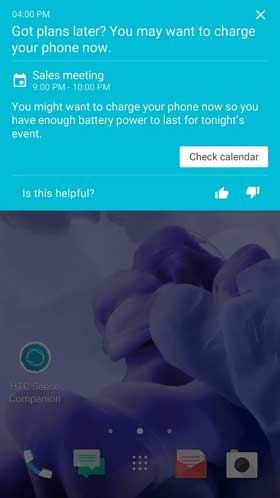 HTC Sense Companion Calendar